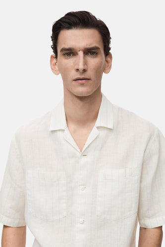 Chemise à manches courtes - blanc - MANGO