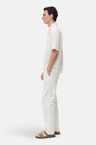 Chemise à manches courtes - blanc - MANGO