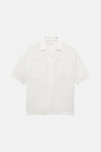 Chemise à manches courtes - blanc - MANGO