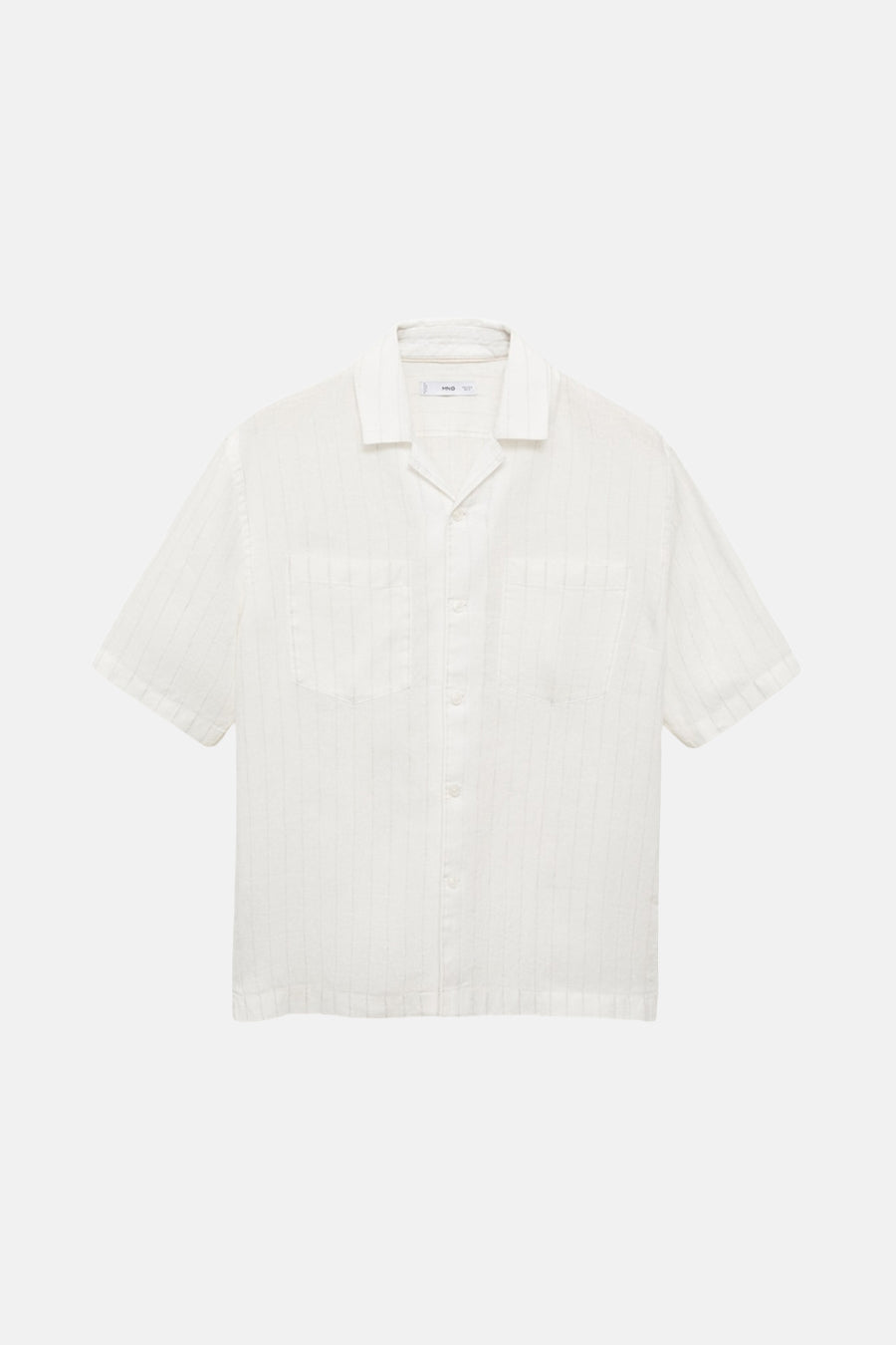 Chemise à manches courtes - blanc - MANGO
