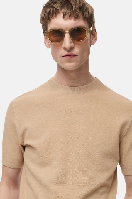 T-shirt à manches courtes - Beige