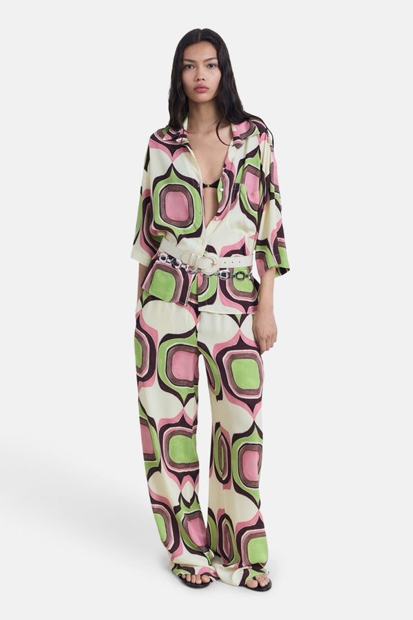 Pantalon Multicolore - MANGO