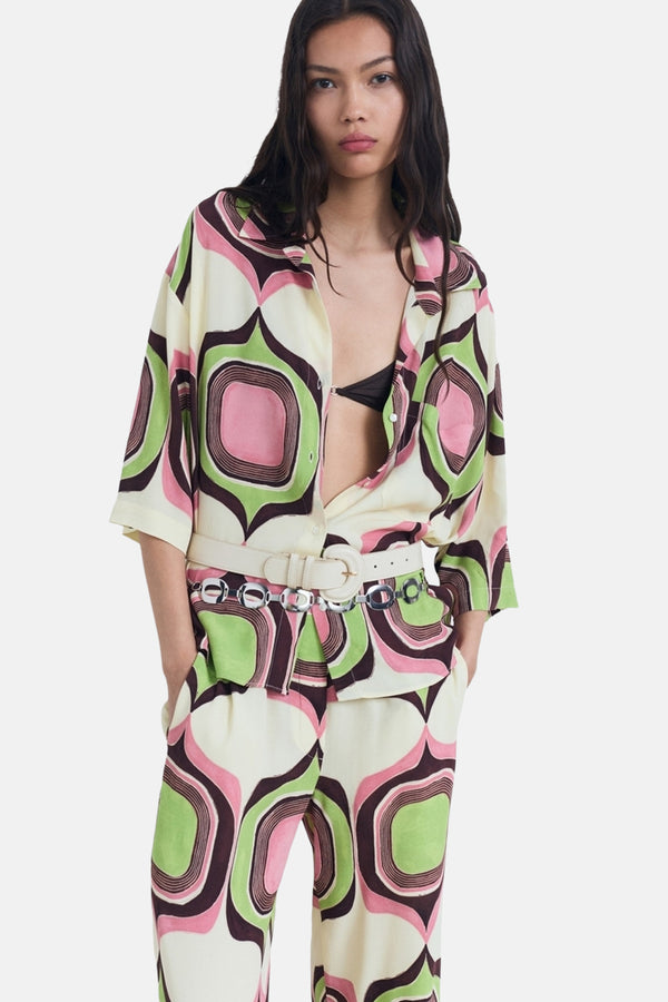 Pantalon Multicolore - MANGO