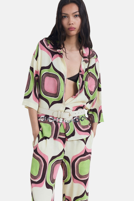 Pantalon Multicolore - MANGO