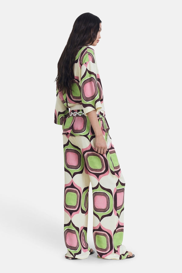 Pantalon Multicolore - MANGO