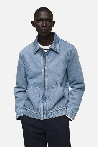 Veste en jean - mid blue denim - MANGO