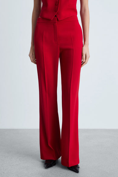 Pantalon de costume - rouge