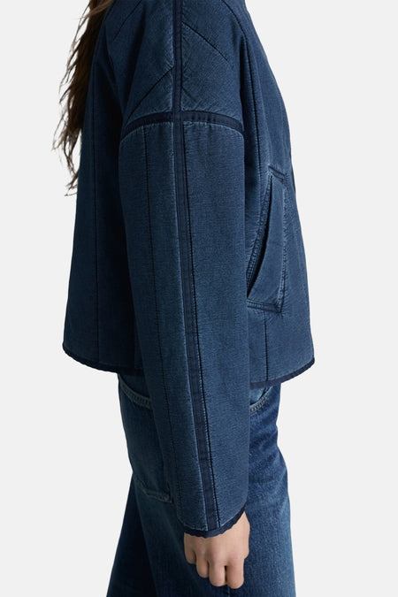 Veste - mid blue denim