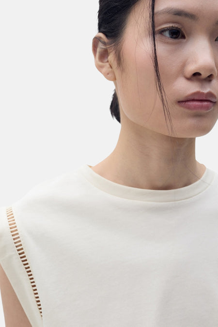 Top (sans manches) Beige - MANGO