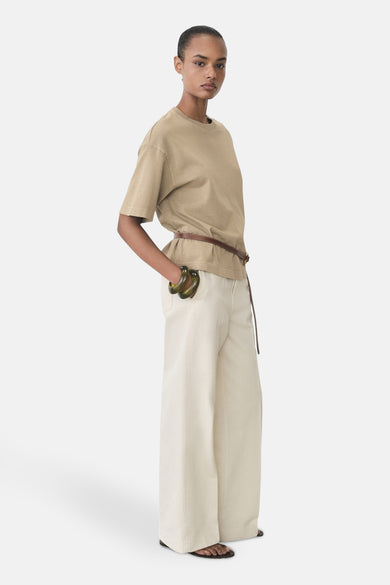 T-shirt à manches courtes - beige