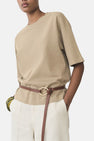 T-shirt à manches courtes - beige