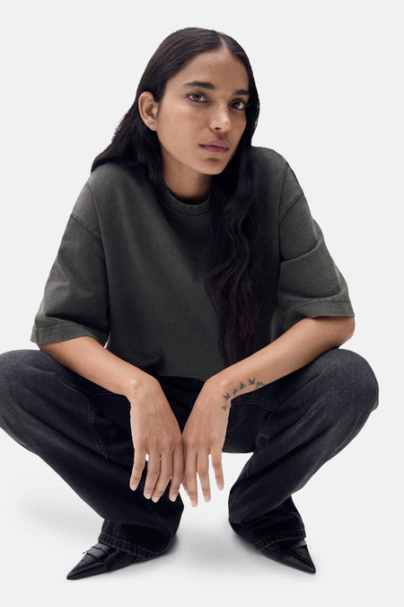 T-shirt à manches courtes - gris