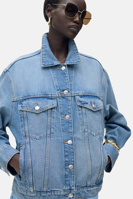 Veste en jean Denim - MANGO
