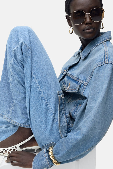 Veste en jean - Mid blue denim
