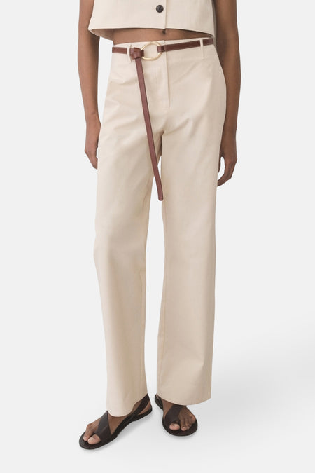 Pantalon Écru - Mango