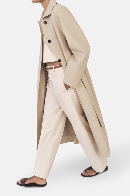 Pantalon Écru - Mango