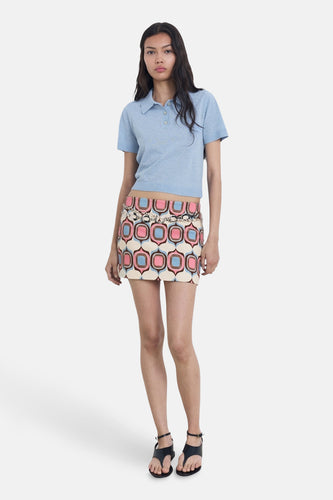 Polo à manches courtes - bleu - MANGO