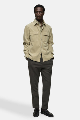 Chemise à manches longues - vert - MANGO