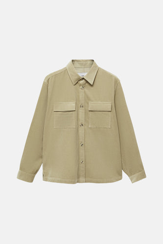 Chemise à manches longues - vert - MANGO