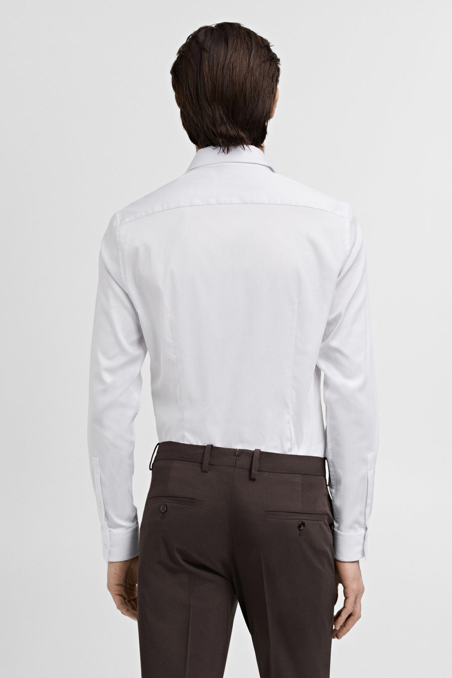 Chemise à manches longues - blanc - MANGO