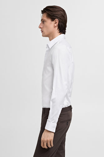 Chemise à manches longues - blanc - MANGO