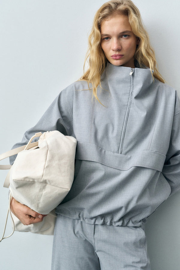 Veste courte Gris - Mango