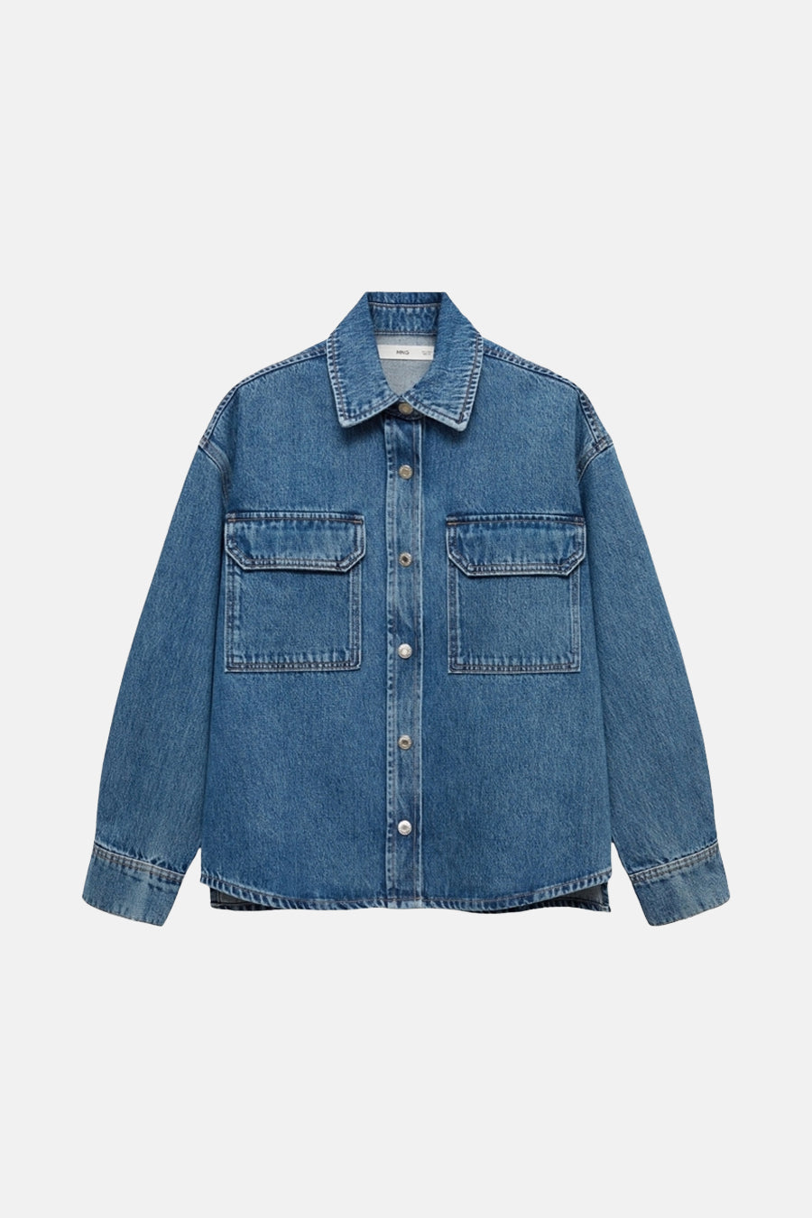 Veste - mid blue denim - MANGO
