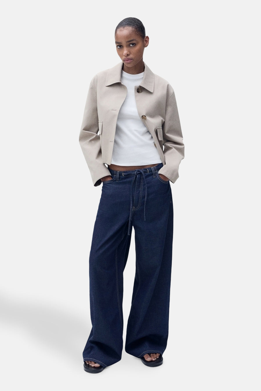 T-shirt à manches courtes - blanc - MANGO