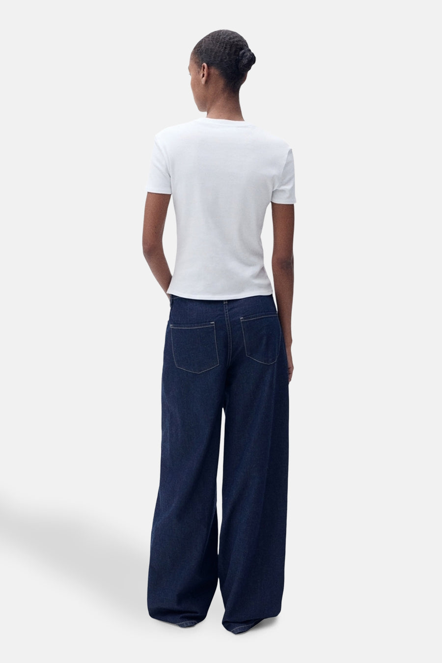 T-shirt à manches courtes - blanc - MANGO