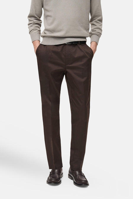 Pantalon Brun - Mango