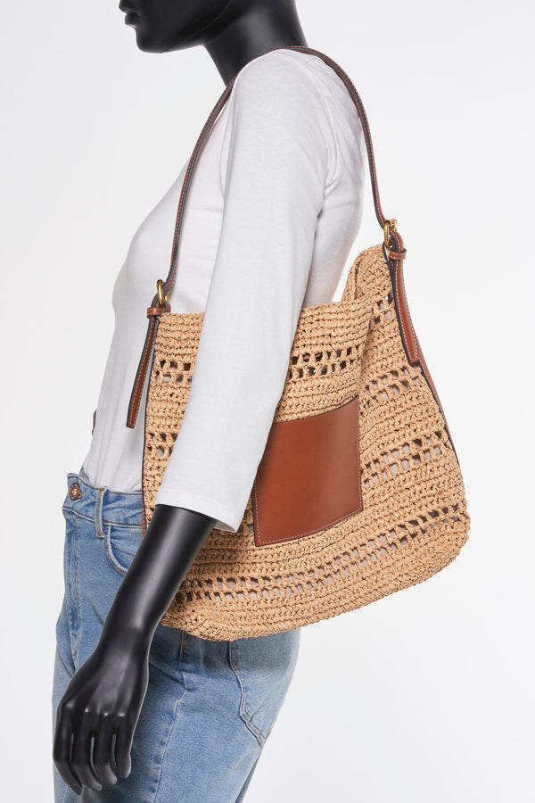 Sac à bandoulière Brun - MANGO
