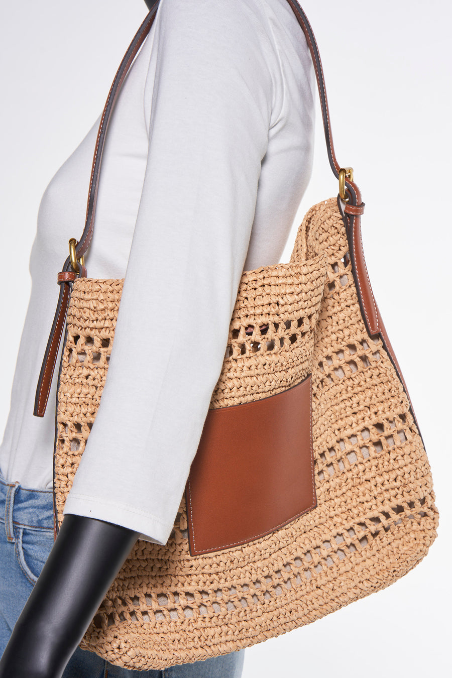 Sac à bandoulière - brun - MANGO