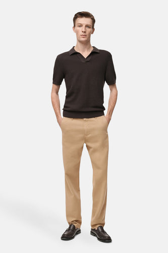 Pantalon coloré - Beige - MANGO