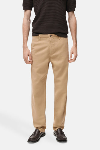 Pantalon coloré - Beige - MANGO