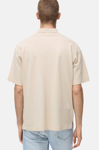 Polo à manches courtes - Beige - MANGO