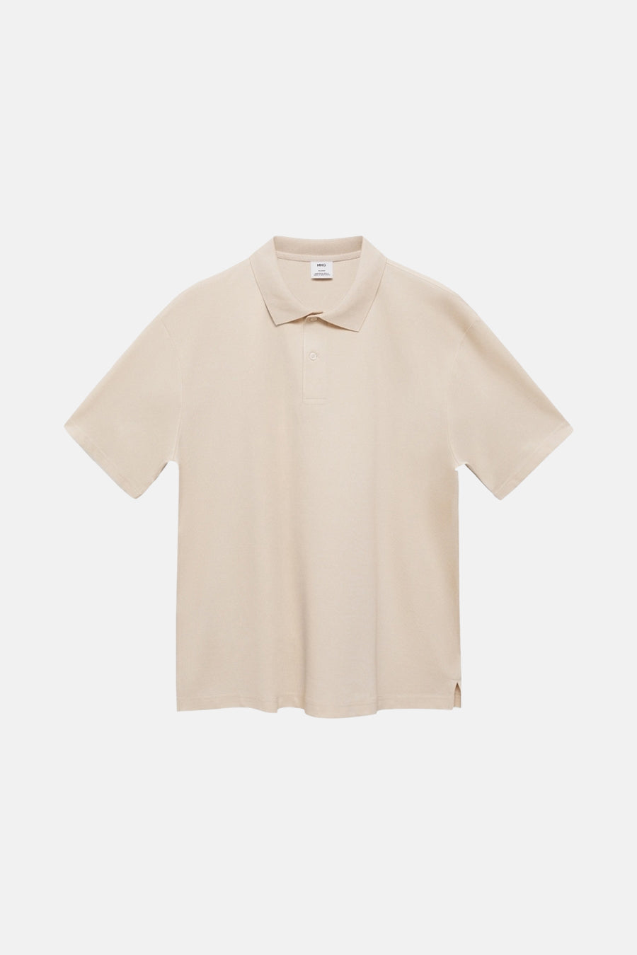 Polo à manches courtes - Beige - MANGO