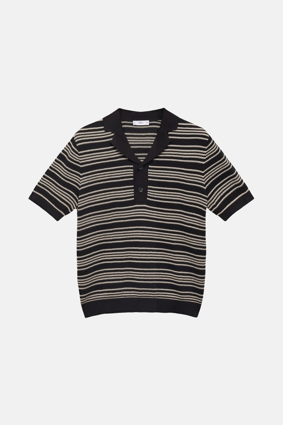 Polo à manches courtes - Noir - MANGO