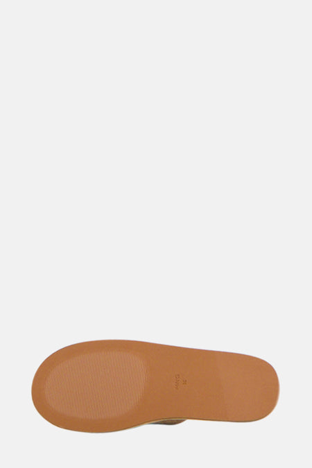 Chaussure plate Beige - MANGO