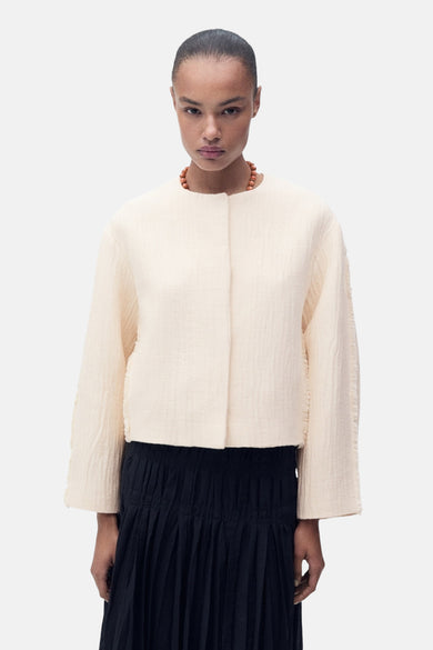Veste courte Écru - MANGO