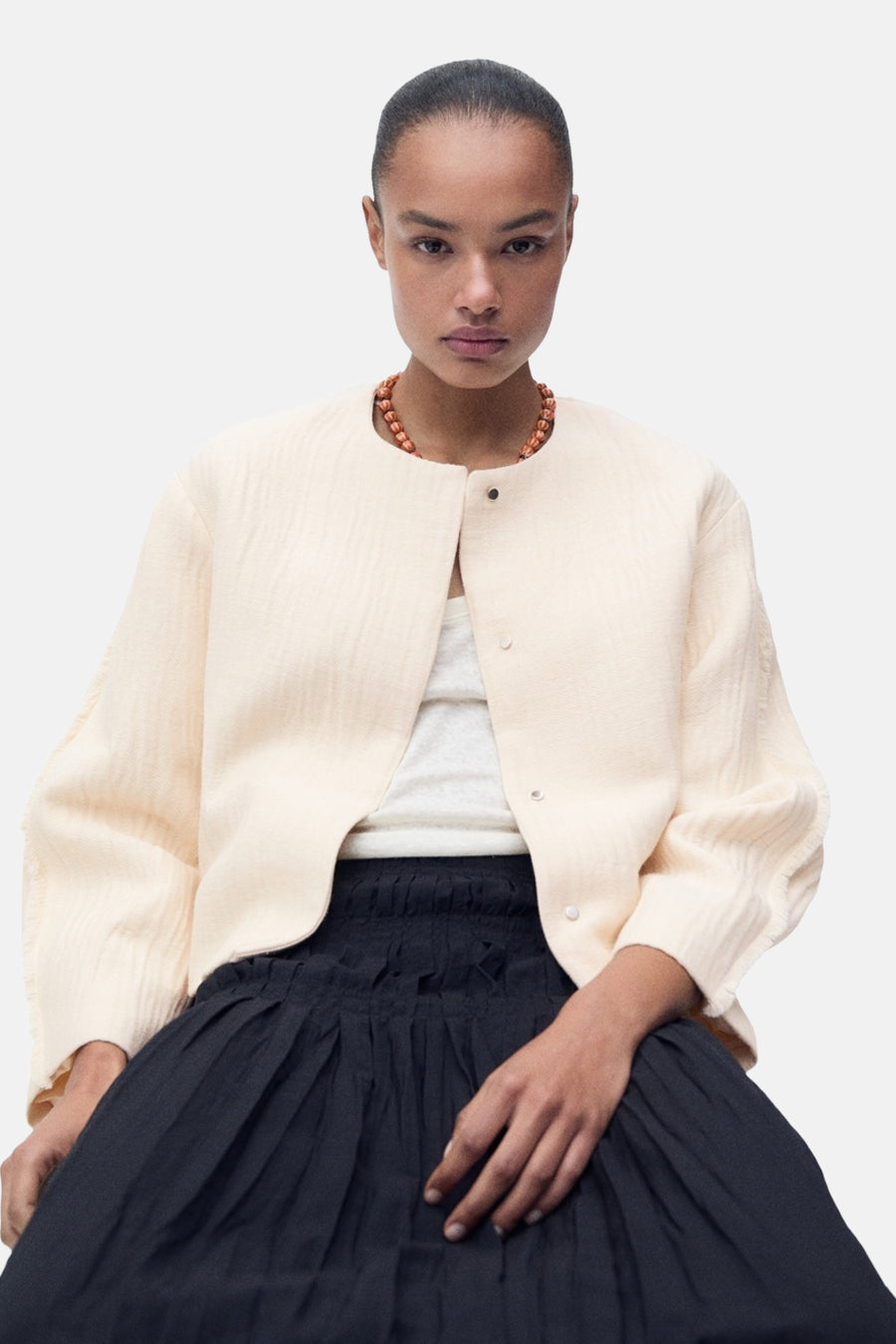 Veste - écru - MANGO - 4