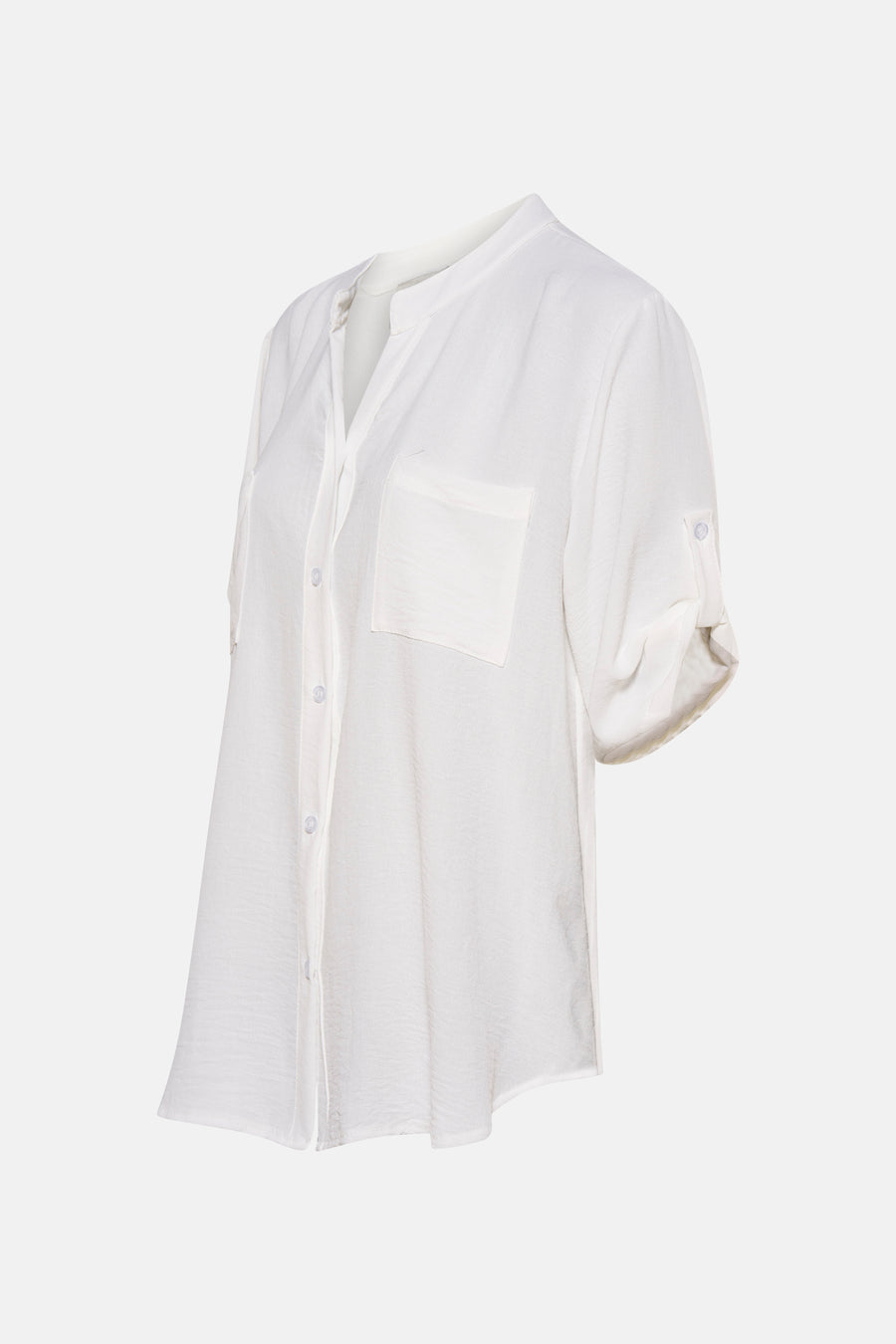 Chemise à manches courtes - blanc