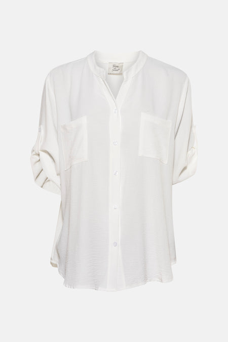 Chemise à manches courtes - blanc