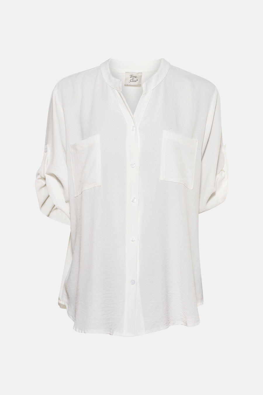 Chemise à manches courtes - blanc
