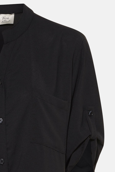 Chemise à manches courtes - noir