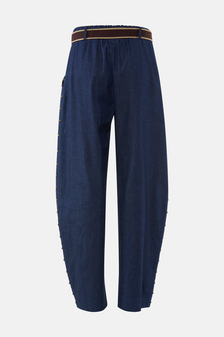 Jeans coupe spécial mid blue denim - Terra di Siena