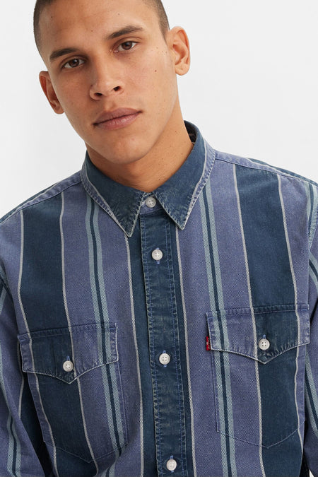 Chemise à manches longues - multicolore