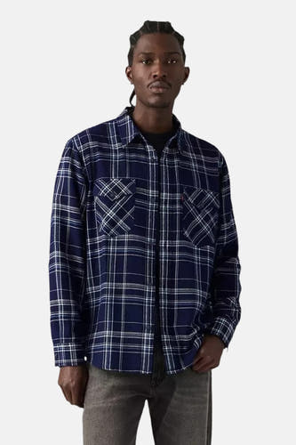 Chemise à manches longues - bleu