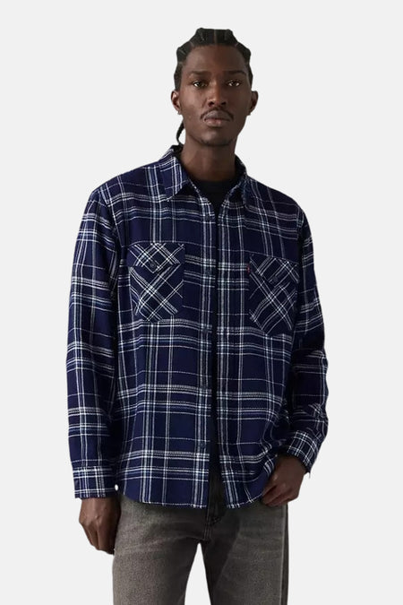 Chemise à manches longues - bleu