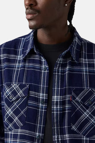 Chemise à manches longues - bleu