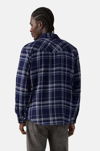 Chemise à manches longues - bleu
